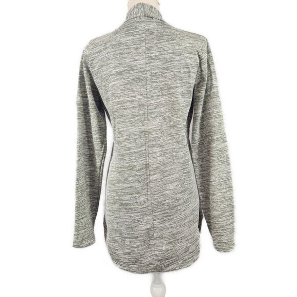 Maurices Cardigan Open Front Sweater Women's  M Long Sleeve Green Gray Hip - Picture 2 of 8